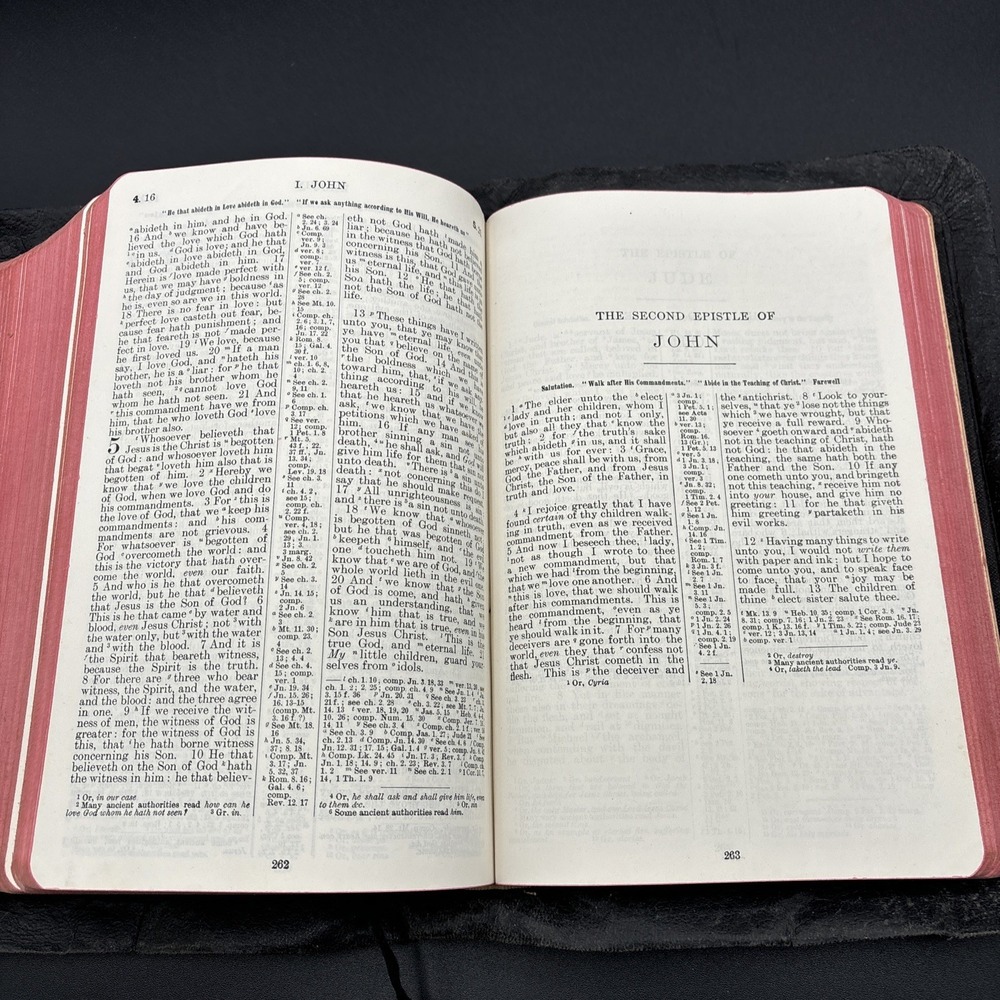 Holy Bible Teacher's Edition American Standard Thomas Nelson 1901-1929‎ - Picture 13 of 14